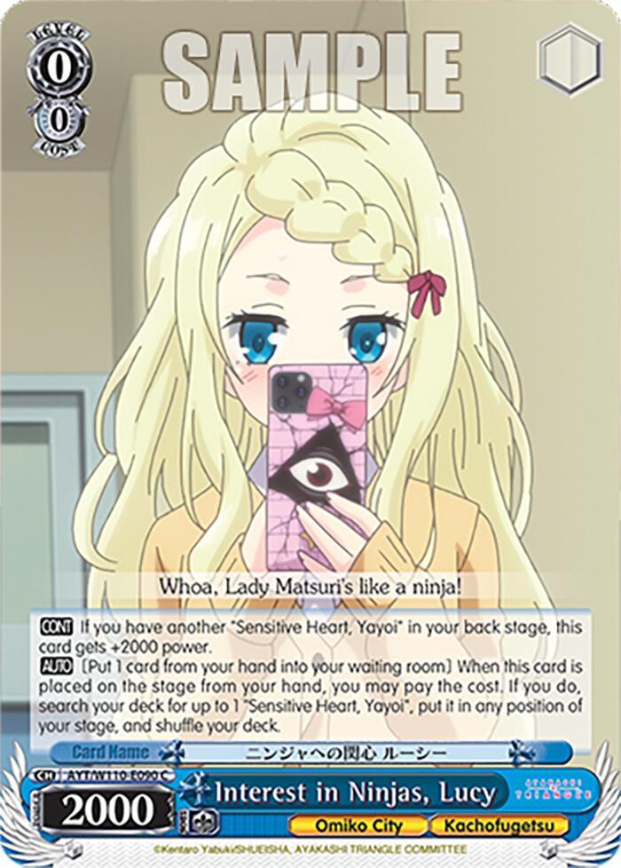 Interest in Ninjas, Lucy