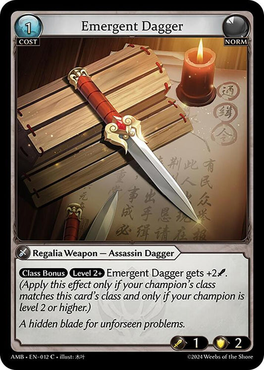 Emergent Dagger (FOIL)