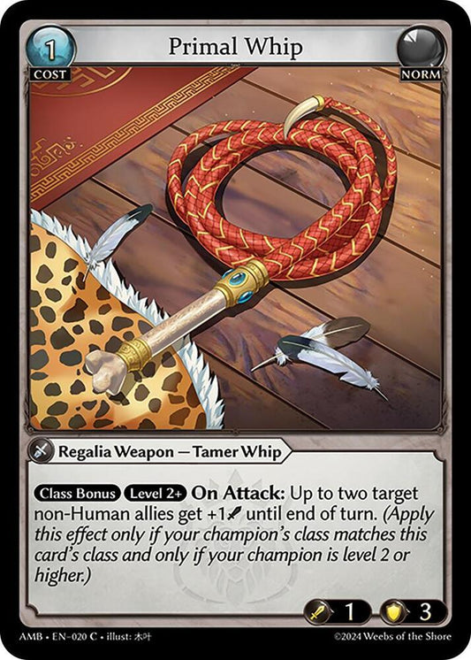 Primal Whip (FOIL)