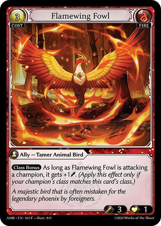 Flamewing Fowl