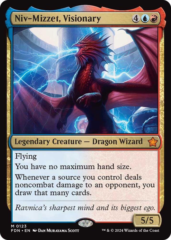 Niv-Mizzet Visionary(#123:FDN)