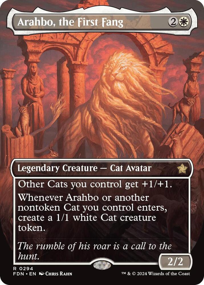 Arahbo, the First Fang(#294 BORDERLESS:FDN)