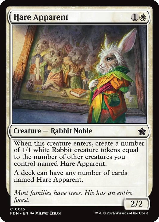 Hare Apparent(#15 FOIL:FDN)