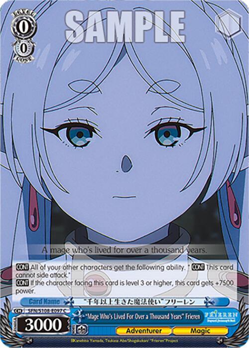 "Mage Who's Lived For Over a Thousand Years" Frieren