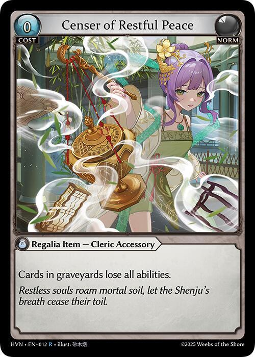 Censer of Restful Peace(HVN)