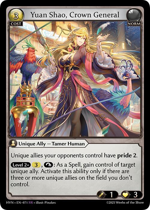 Yuan Shao, Crown General(HVN)