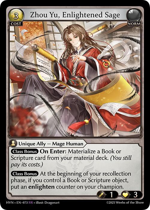 Zhou Yu, Enlightened Sage(HVN)