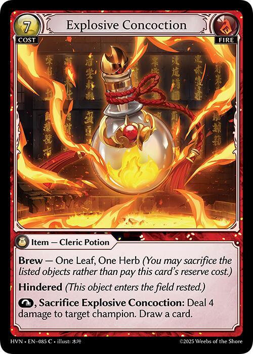 Explosive Concoction(HVN)