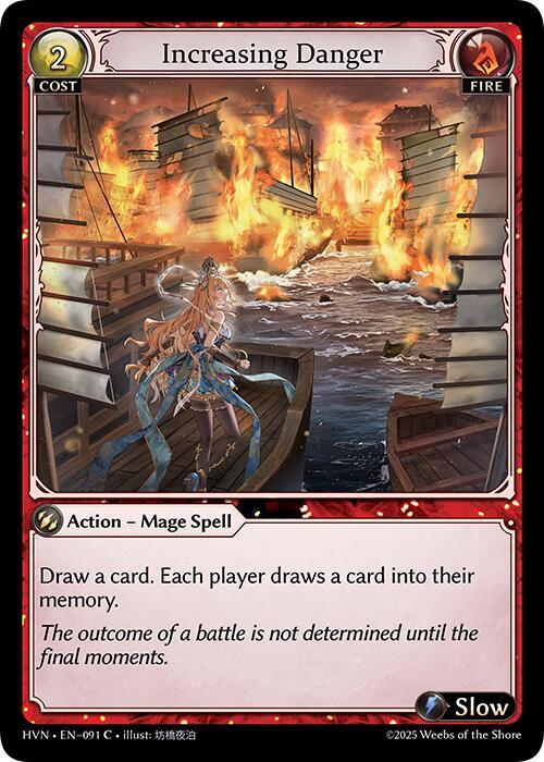 Increasing Danger(HVN:FOIL)