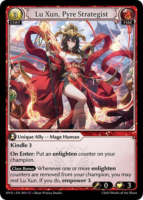 Lu Xun, Pyre Strategist(HVN)