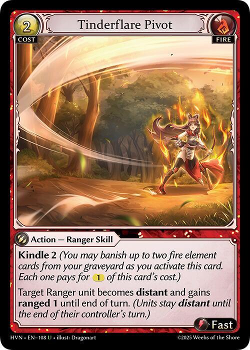 Tinderflare Pivot(HVN)