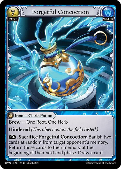Forgetful Concoction(HVN)