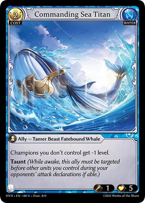 Submerged Fatestone//Commanding Sea Titan