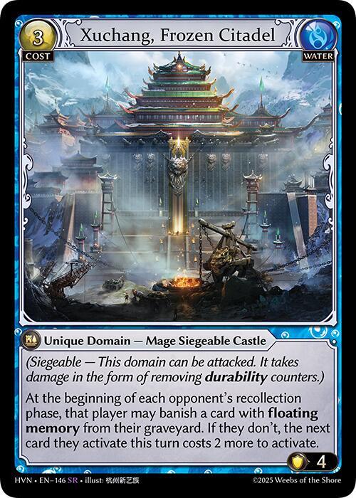 Xuchang, Frozen Citadel(HVN)