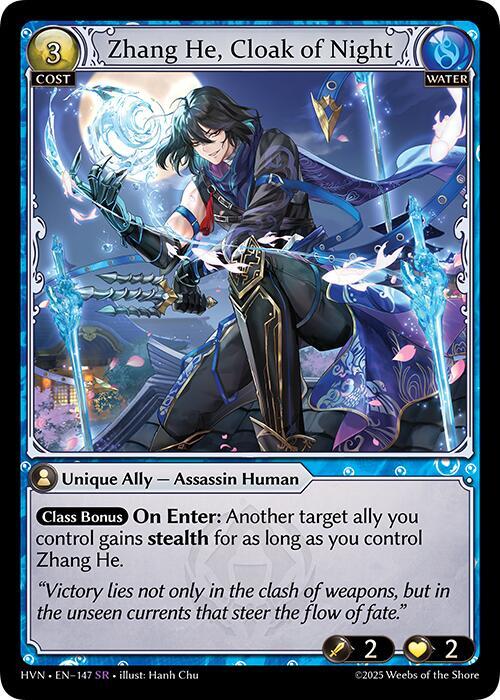 Zhang He, Cloak of Night(HVN)