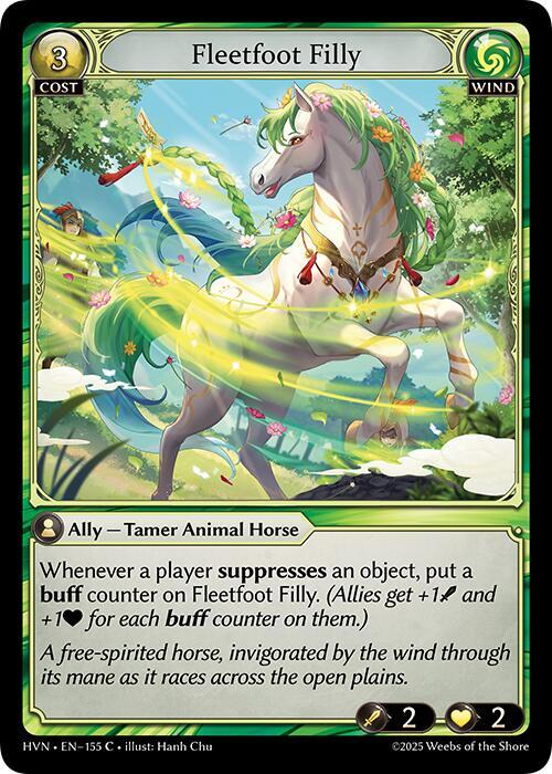 Fleetfoot Filly(HVN:FOIL)
