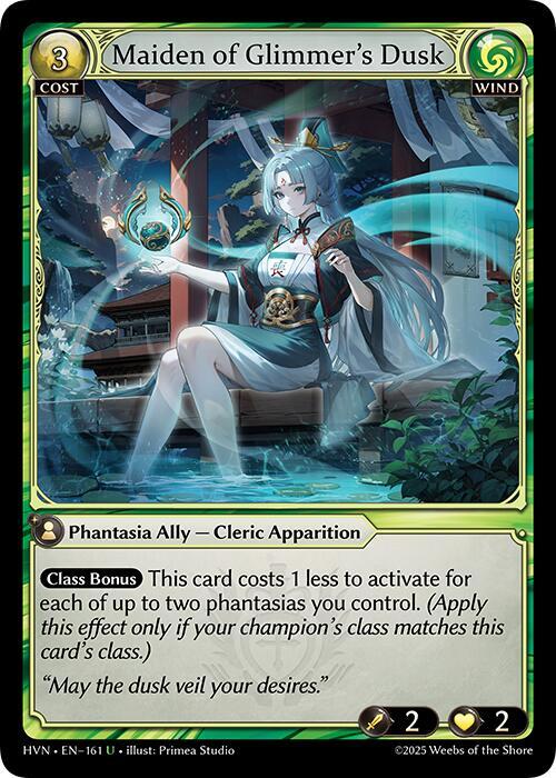 Maiden of Glimmer's Dusk(HVN:FOIL)
