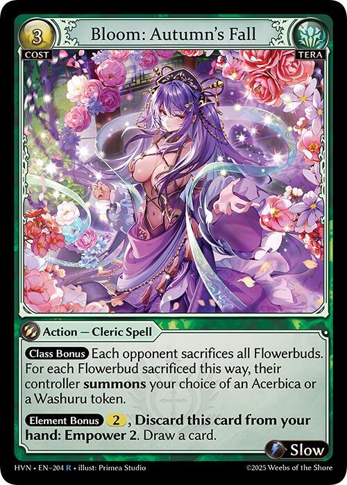 Bloom: Autumn's Fall(HVM)