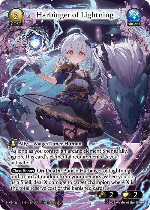 Harbringer of Lightning (HVN)(1st Ed)