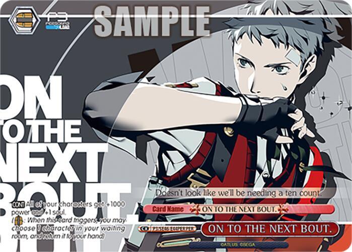 ON THE NEXT BOUT(PER)