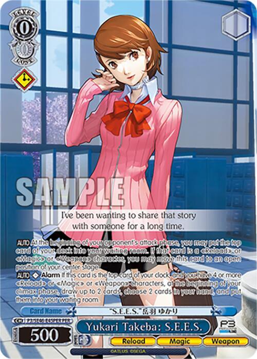 Yukari Takeba: S.E.E.S. (PER)