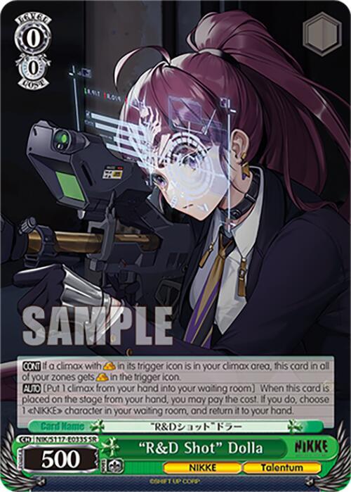 “ R&D Shot” Dolla(SR)
