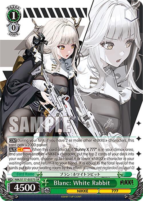 Blanc:White Rabbit (SR)