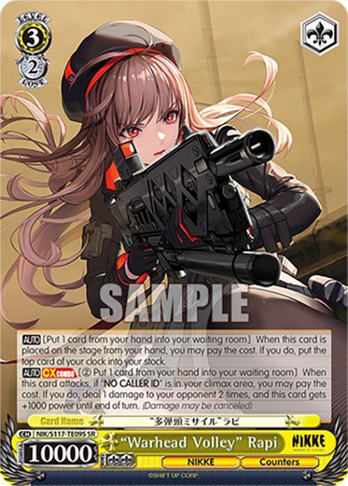 "Warhead Volley" Rapi (SR)