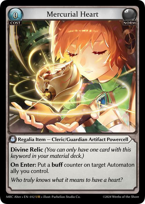 Mercurial Heart (MRC ALTER)