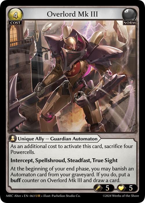 Overlord MK III (MRC Alter)