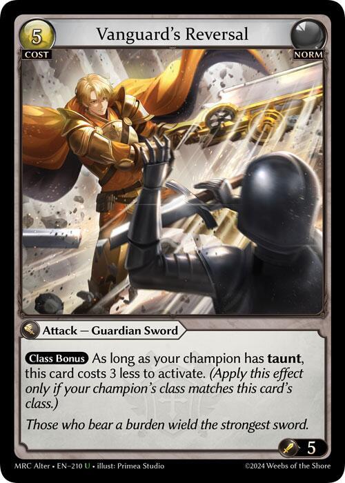 Vanguard's Reversal (MRC ALTER)
