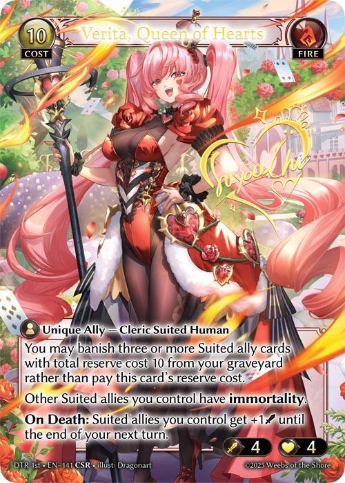 Verita, Queen of Hearts (CSR DTR 1st ED)
