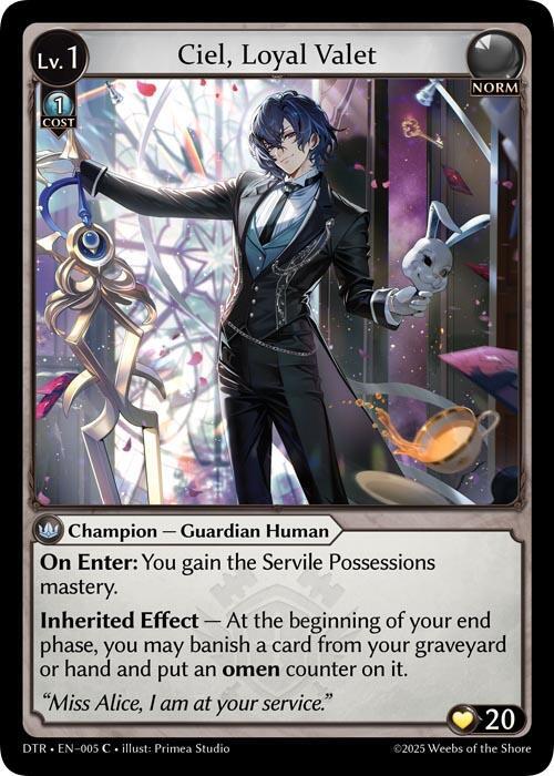Ciel, Loyal Valet(DTR)