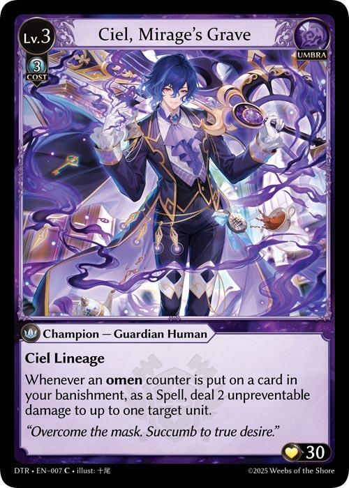 Ciel, Mirage's Grave(DTR)