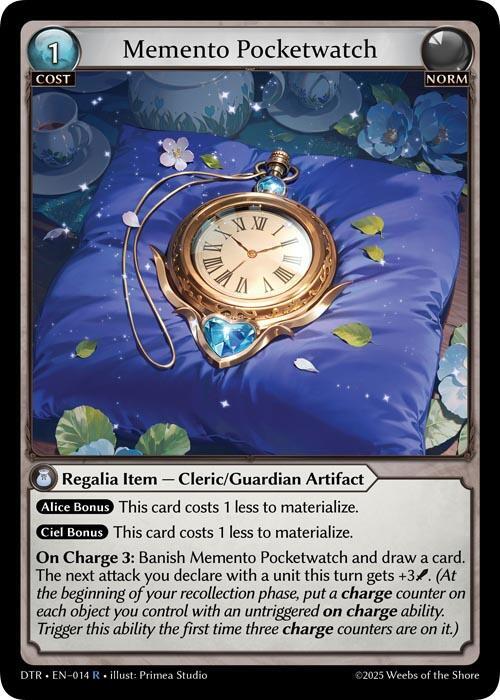Memento Pocketwatch(1st ED DTR)