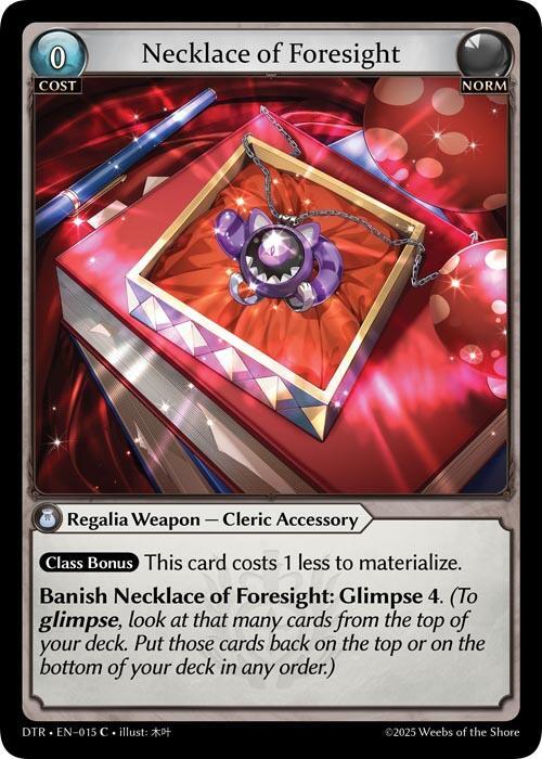 Necklace of Foresight(DTR)
