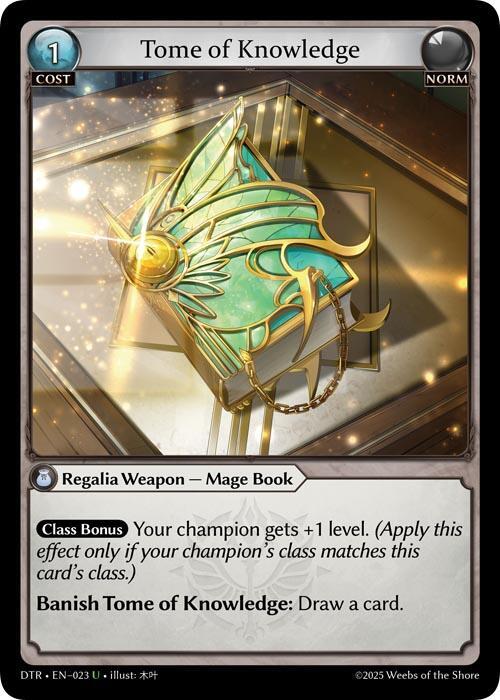 Tome of Knowledge(DTR)