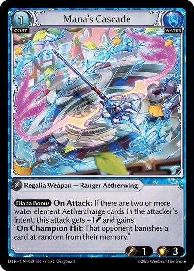 Mana Cascade (1st ED DTR: FOIL)