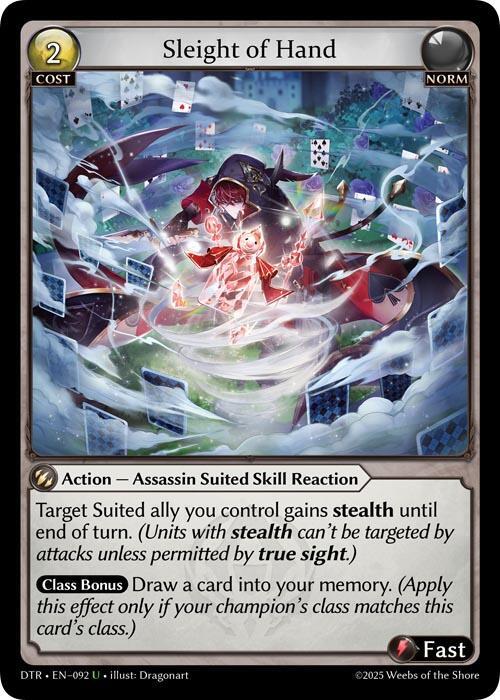 Sleight of Hand(DTR)