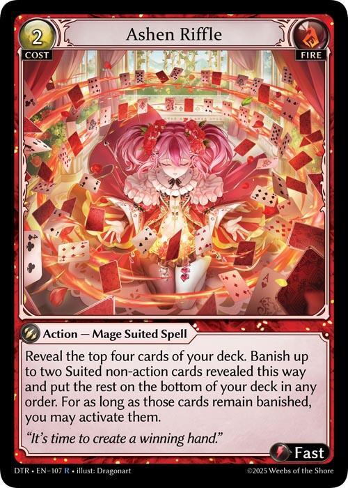 Ashen Riffle(1st ED DTR:FOIL)