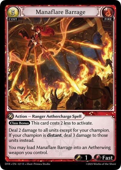 Manaflare Barrage(1st ED DTR)