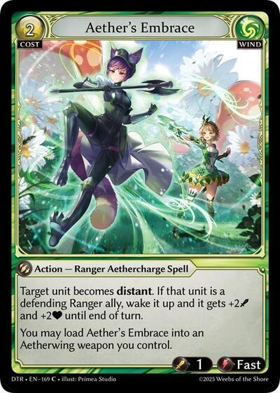 Aether's Embrace (1st ED DTR:FOIL)