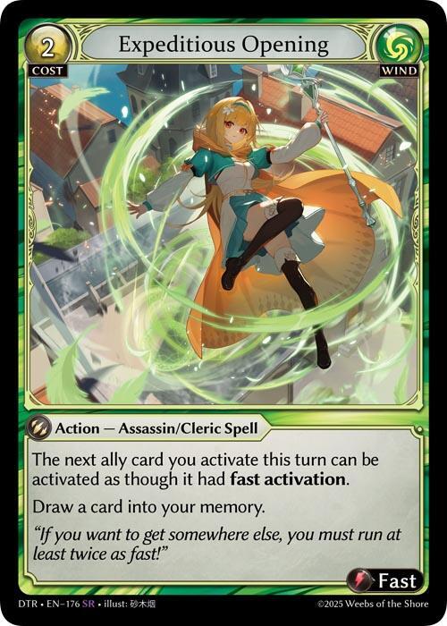 Expeditious Opening(1st ED DTR)