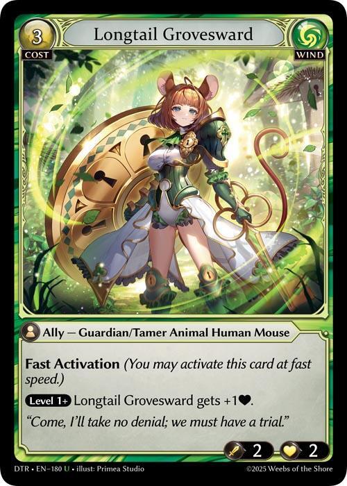 Longtale Grovesword (1st ED DTR: FOIL
