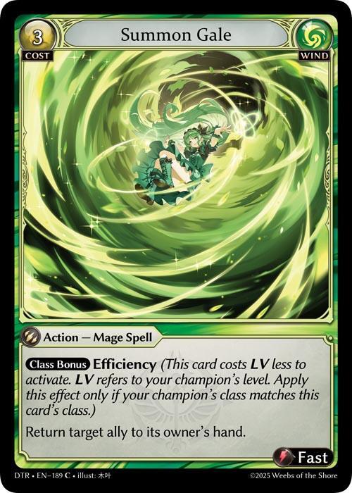 Summon Gale (DTR:FOIL)