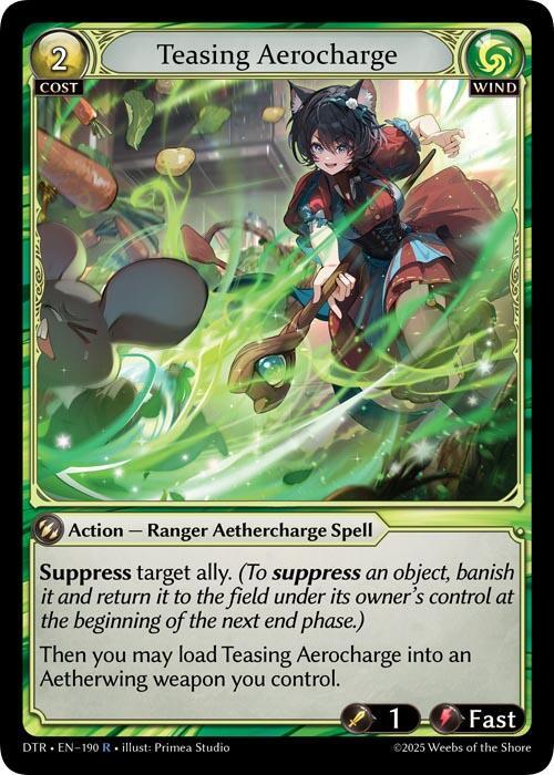 Teasing Aerocharge(1st ED DTR)