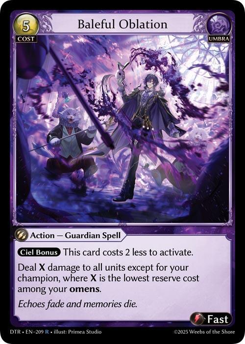Baleful Oblation(1stED DTR:FOIL)