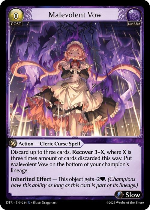 Malevolent Vow(DTR)