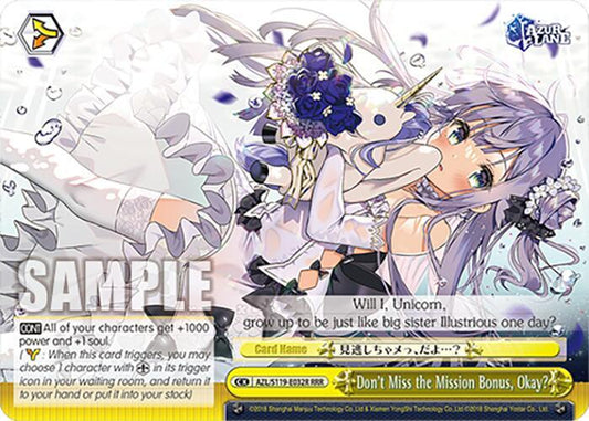 Don't Miss the Mission Bonus, Okay? (AZ RRR)