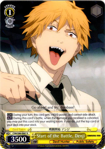 Start of the Battle, Denji